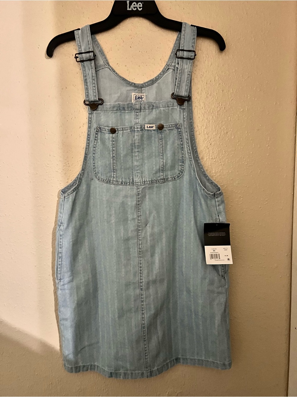 Denim Overalls Dress
